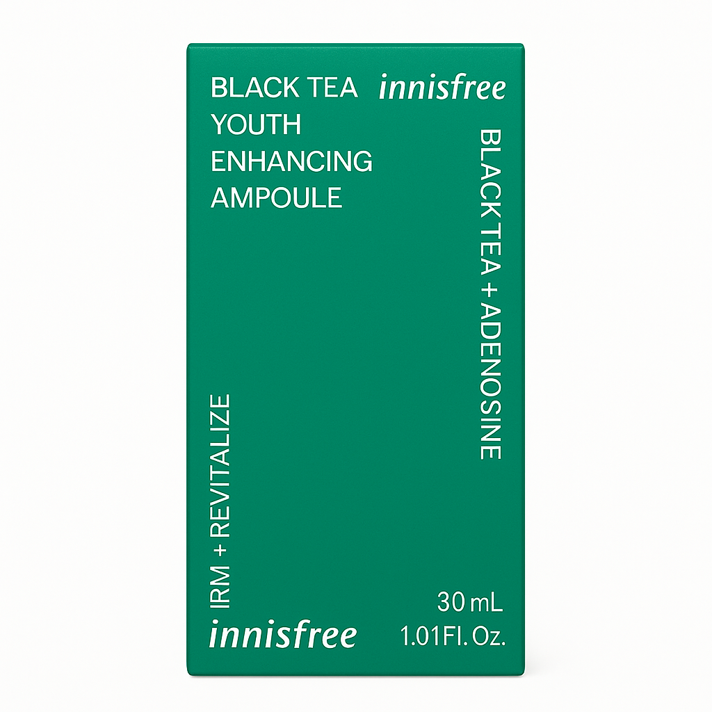 Innisfree Black Tea Омолаживающая ампула 30 мл