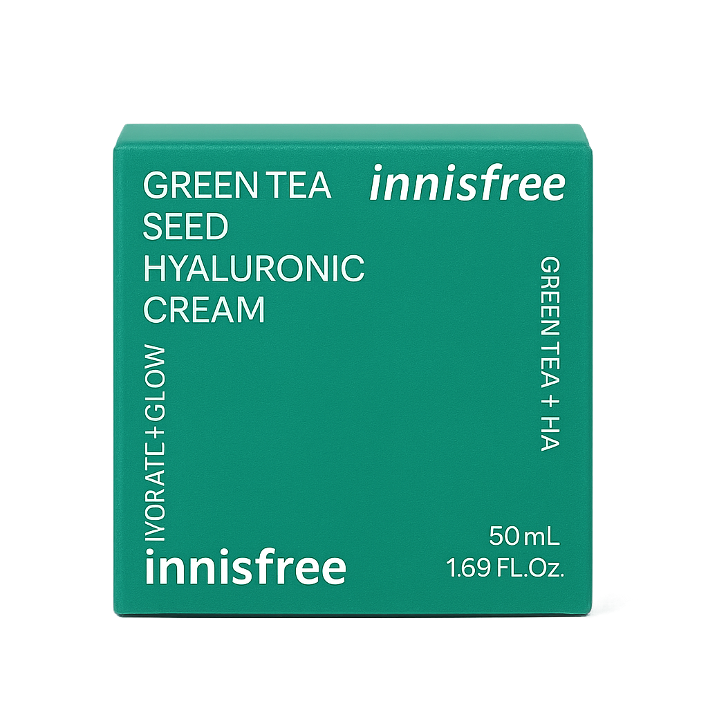 Гиалуроновый крем Innisfree Green Tea Seed 50 мл