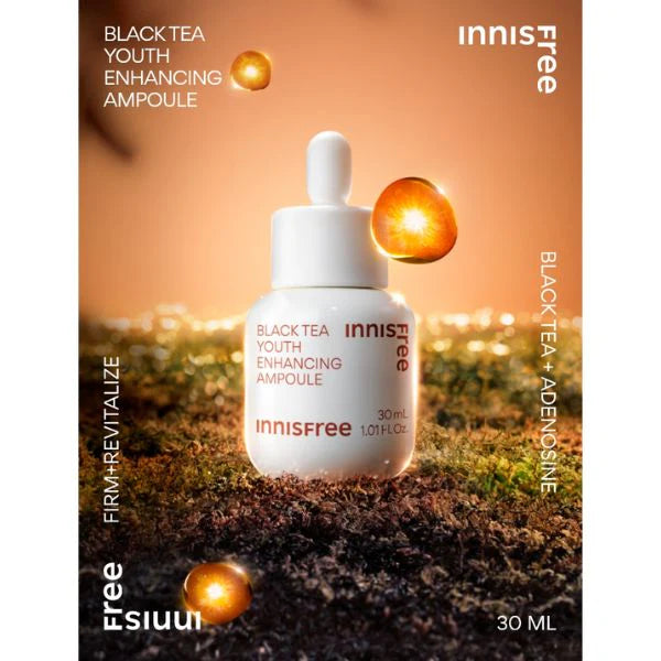 Innisfree Black Tea Омолаживающая ампула 30 мл