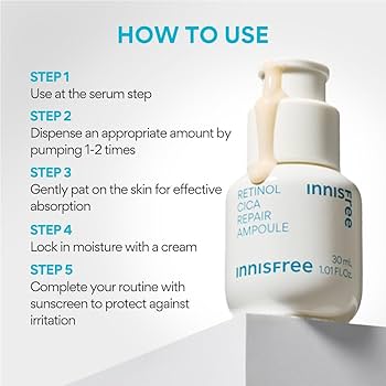 Innisfree Retinol Cica Repair Ampoule 30 мл