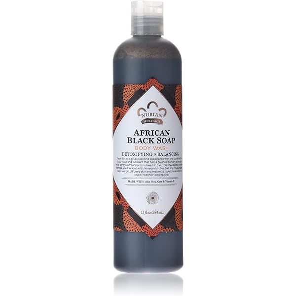 African Black Soap Body Wash 384 ml