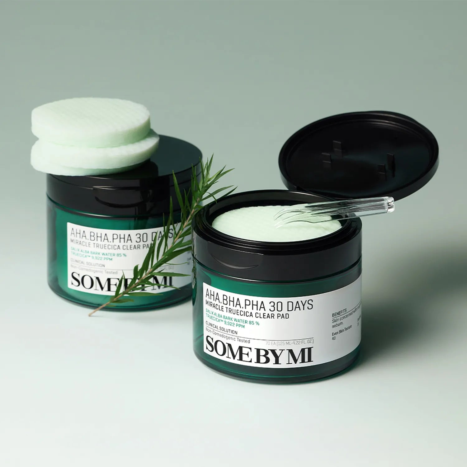 AHA BHA PHA 30 Days Miracle Truecica Clear Pad 70 шт. 125 мл