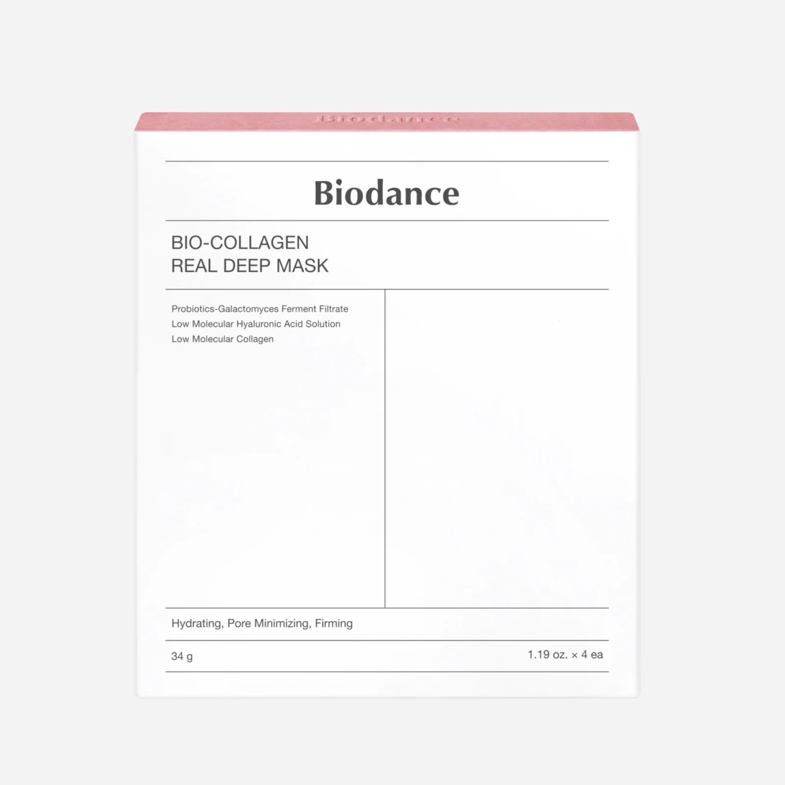 Biodance Collagen Real Deep Mask 4 шт.