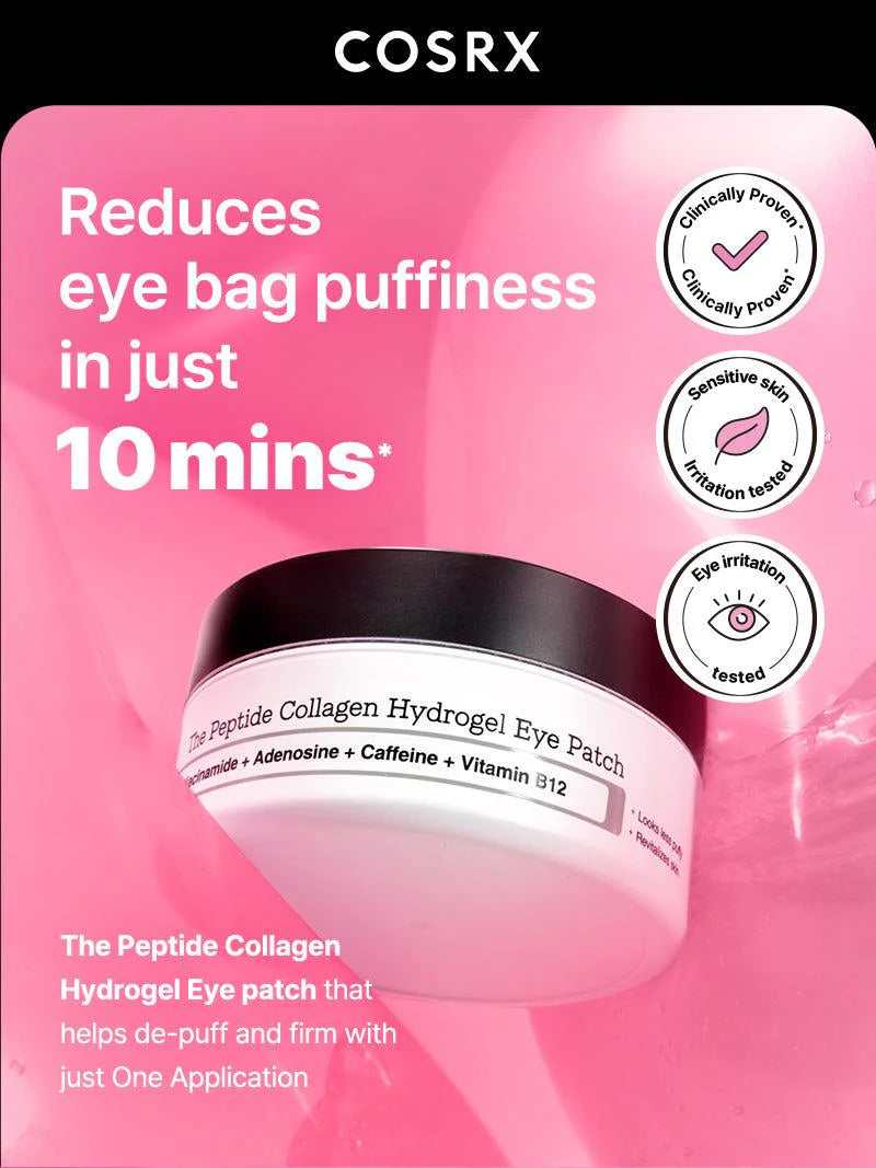 Гидрогелевые патчи для глаз Cosrx The Peptide Collagen, 60 шт.