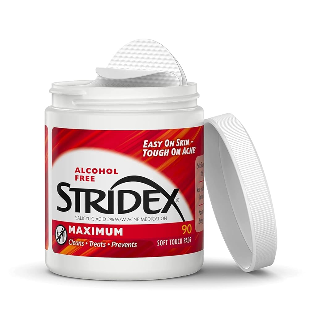 Stridex Maximum 2% Salicylic Acid 55 Soft Touch Pads