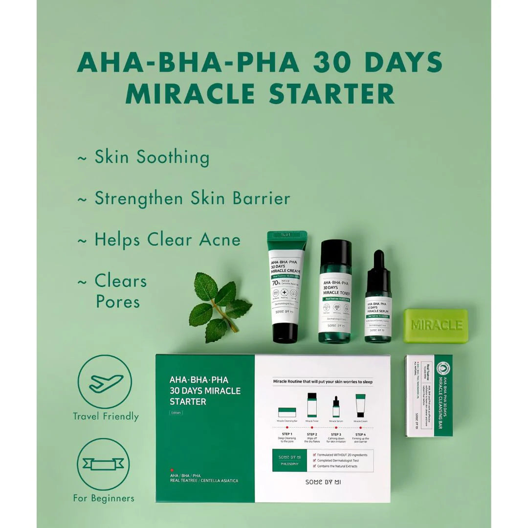 AHA BHA PHA 30 Days Miracle STARTER KIT Edition