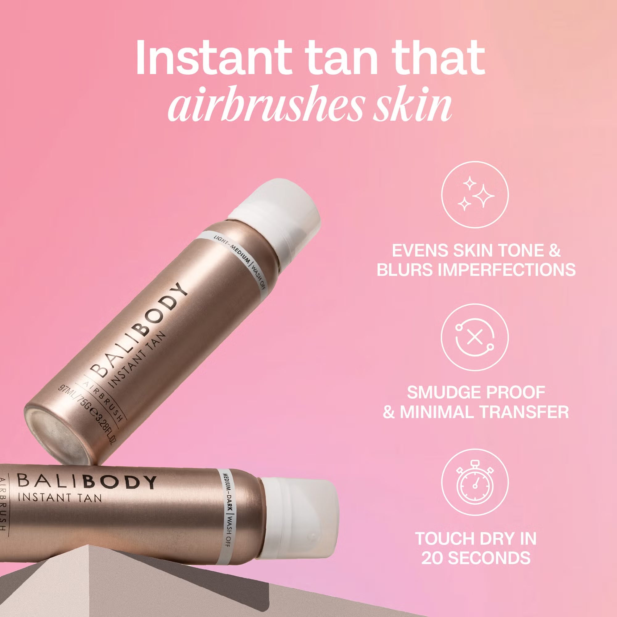 Аэрограф для мгновенного загара Bali Body 97 мл